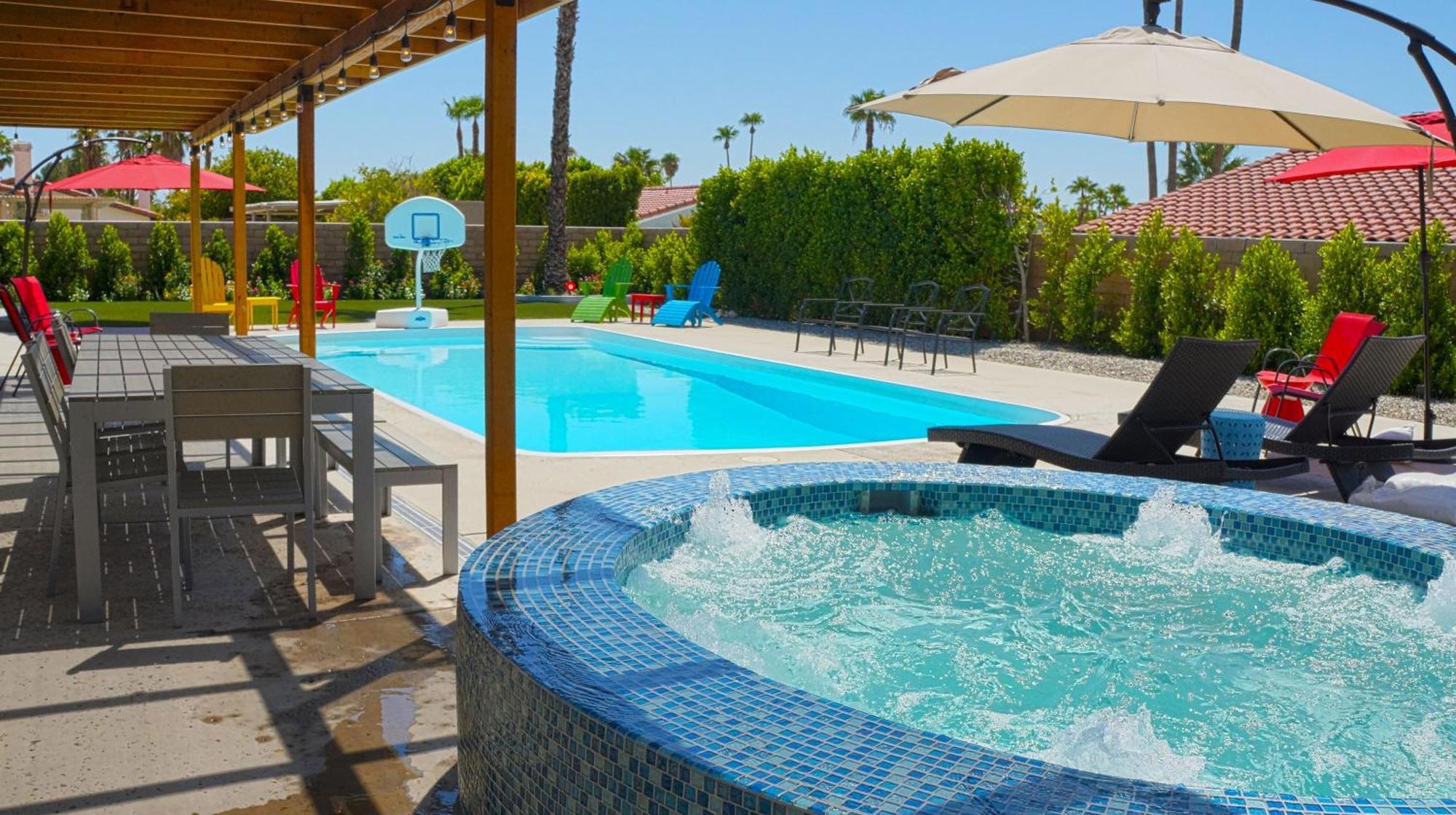 Poolside Living Villa Palm Springs Buitenkant foto